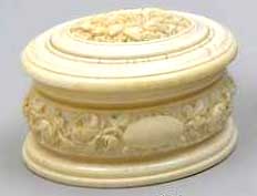 Ivory Casket, ca 1855