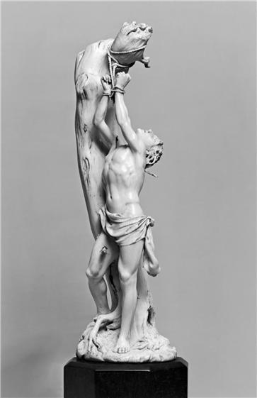 Dominicus, Saint Sebastian. 1680-1700. H: 8 3/8 in. (21,3 cm).