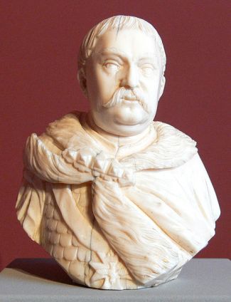 Â John III Sobieski, King of Poland; late 17th century, ivory(Inv. 7808, aus der Kunstkammer), Bode-Museum, Berlin