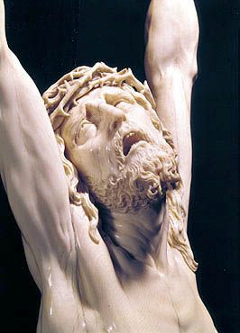 Crucifix detail (ivory)