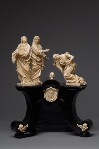  Kreuzigungsgruppe statuette, around 1685/87