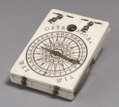 Portable Diptych Sundial, ca 1598 (view 2)