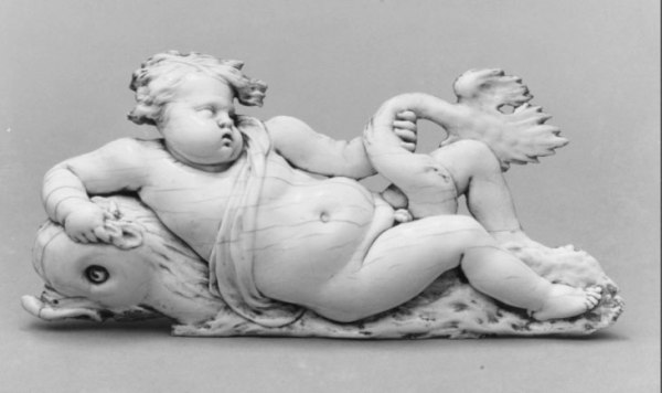 Putto on a Dolphin